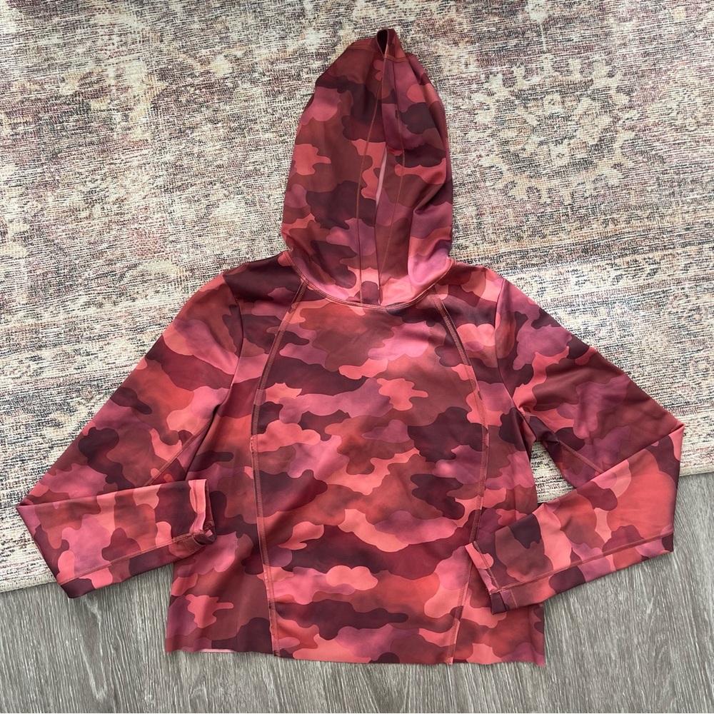 Athleta Pinnacle Hoodie Mantra Camo